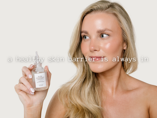 a healthy skin barrier is always in