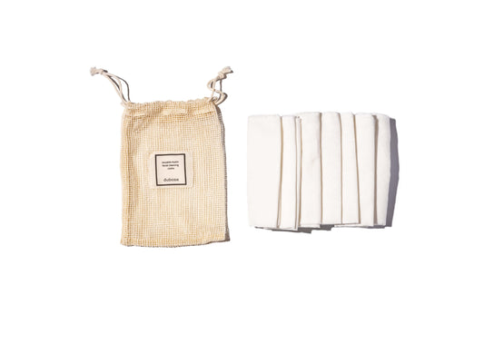 reusable muslin facial cloths