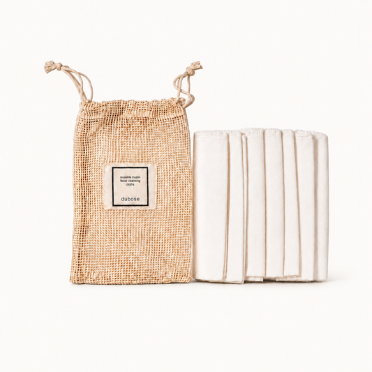 reusable muslin facial cloths